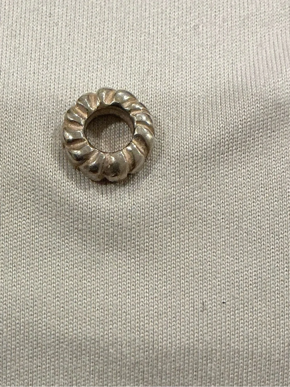 Pandora Silver Twisted Donut Charm